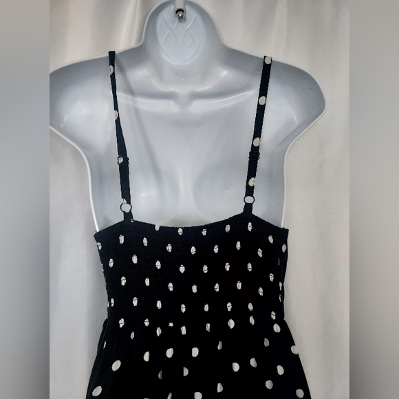 Old Navy Cami Black Polka-dot Fairy Summer Dress. Size S - Picture 6 of 13